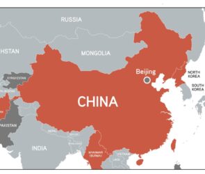 map of China