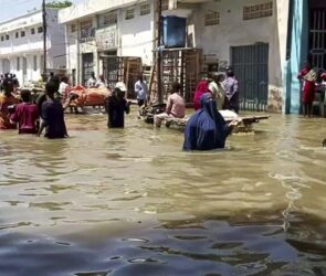 screenshot of video showing Somalia floods, not Cyclone Mocha in Myanmar