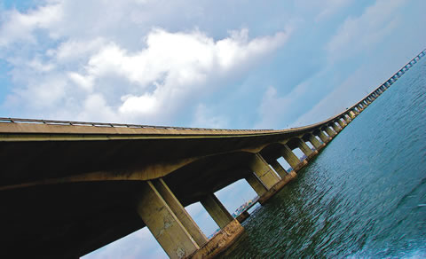 Third Mainland Bridge in Lagos state, Nigeria